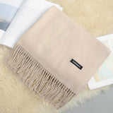 Cashmere Women Scarf 2019 New Warm Shawl Foulard Femme Pashmina Kerchief Wool Stole Head Neck Long Winter Scarves for Ladies