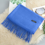 Cashmere Women Scarf 2019 New Warm Shawl Foulard Femme Pashmina Kerchief Wool Stole Head Neck Long Winter Scarves for Ladies