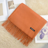 Cashmere Women Scarf 2019 New Warm Shawl Foulard Femme Pashmina Kerchief Wool Stole Head Neck Long Winter Scarves for Ladies