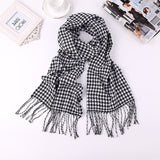 2019 Luxury Brand Men's Winter Plaid Scarf  warm women Cashmere shawls Scarves Casual Tassel Scarfs Man Business scarf pashmina