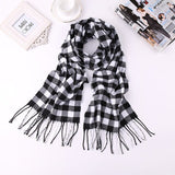 2019 Luxury Brand Men's Winter Plaid Scarf  warm women Cashmere shawls Scarves Casual Tassel Scarfs Man Business scarf pashmina