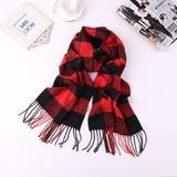 2019 Luxury Brand Men's Winter Plaid Scarf  warm women Cashmere shawls Scarves Casual Tassel Scarfs Man Business scarf pashmina