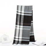 2019 Luxury Brand Men's Winter Plaid Scarf  warm women Cashmere shawls Scarves Casual Tassel Scarfs Man Business scarf pashmina