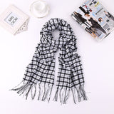 2019 Luxury Brand Men's Winter Plaid Scarf  warm women Cashmere shawls Scarves Casual Tassel Scarfs Man Business scarf pashmina